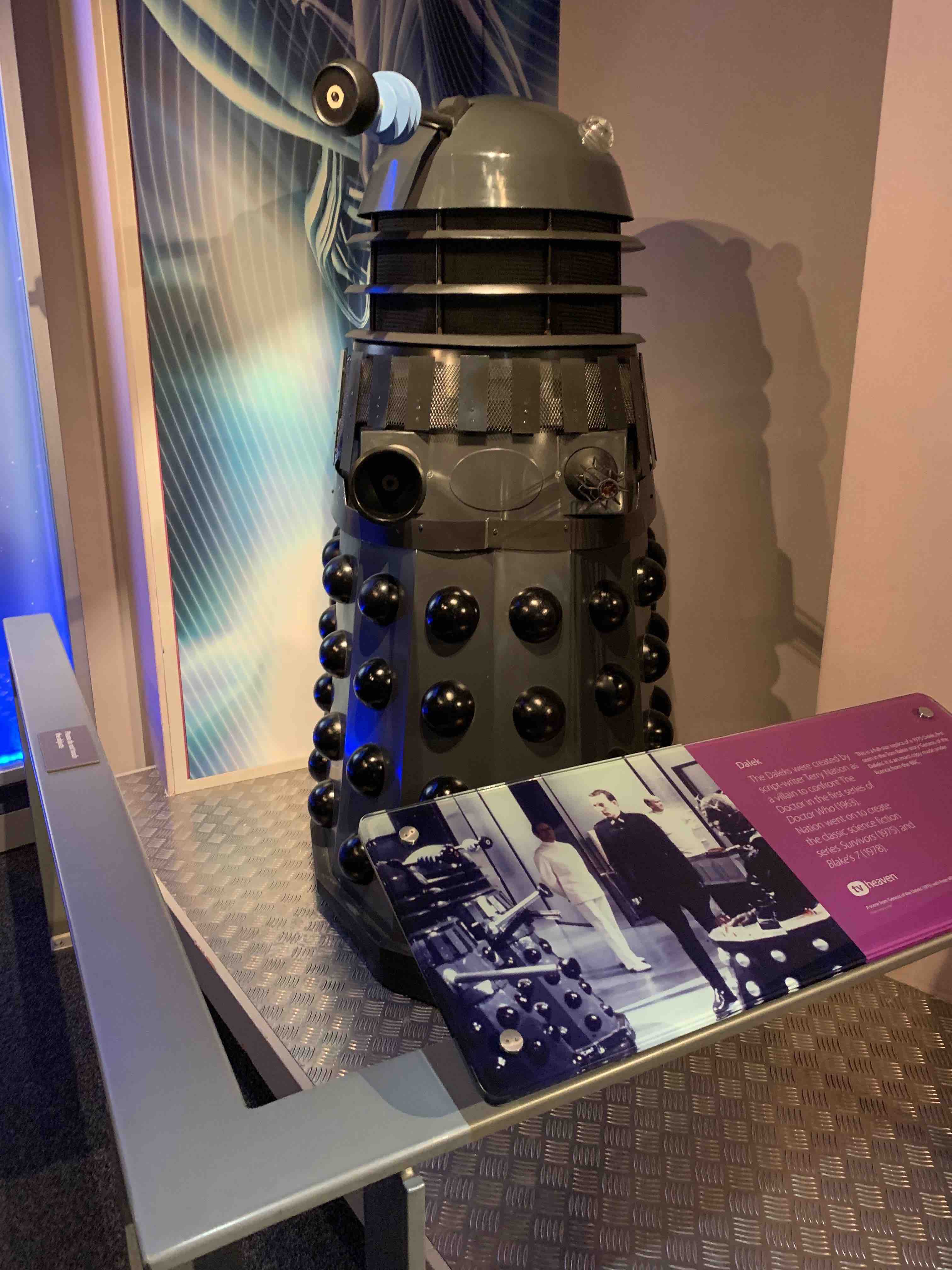 Dalek exhibit in the National Science and Media Museum, Bradford